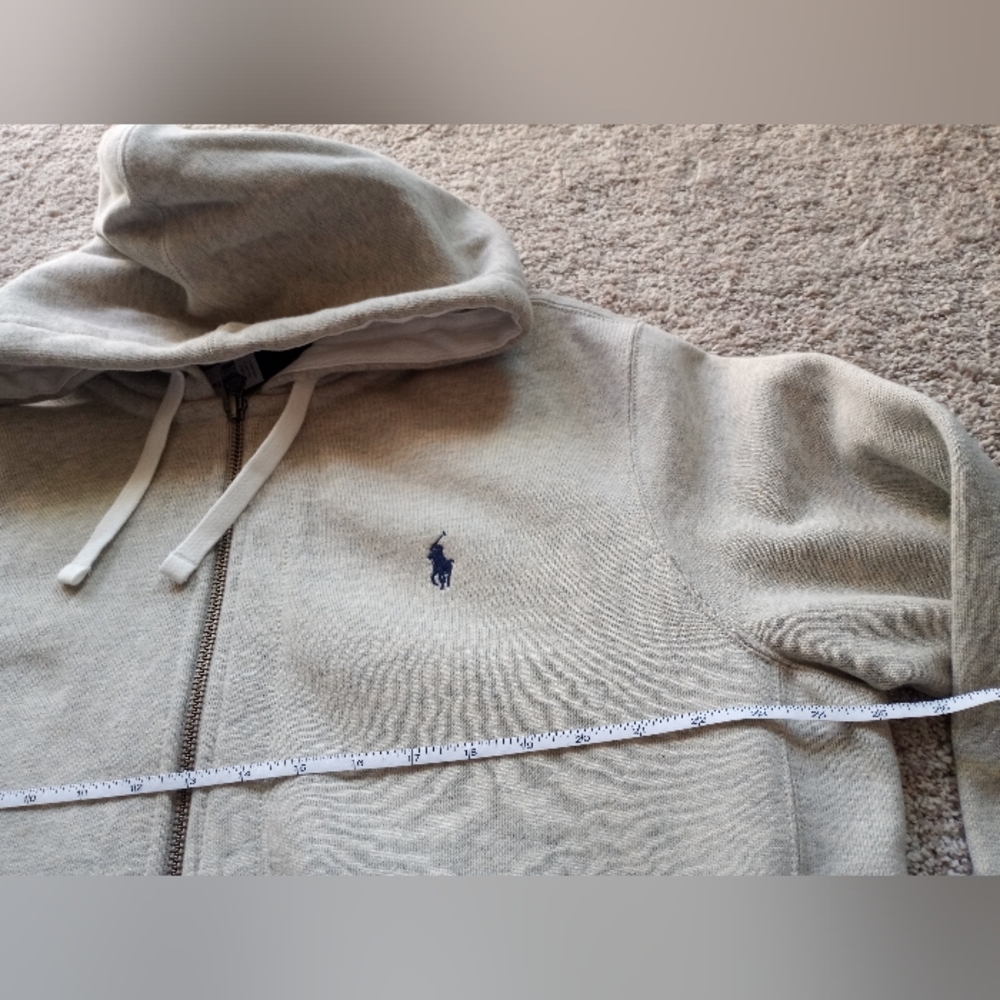NWT VTG Ralph Lauren Zip Up Hoodie Sweatshirt - Picture 5 of 10